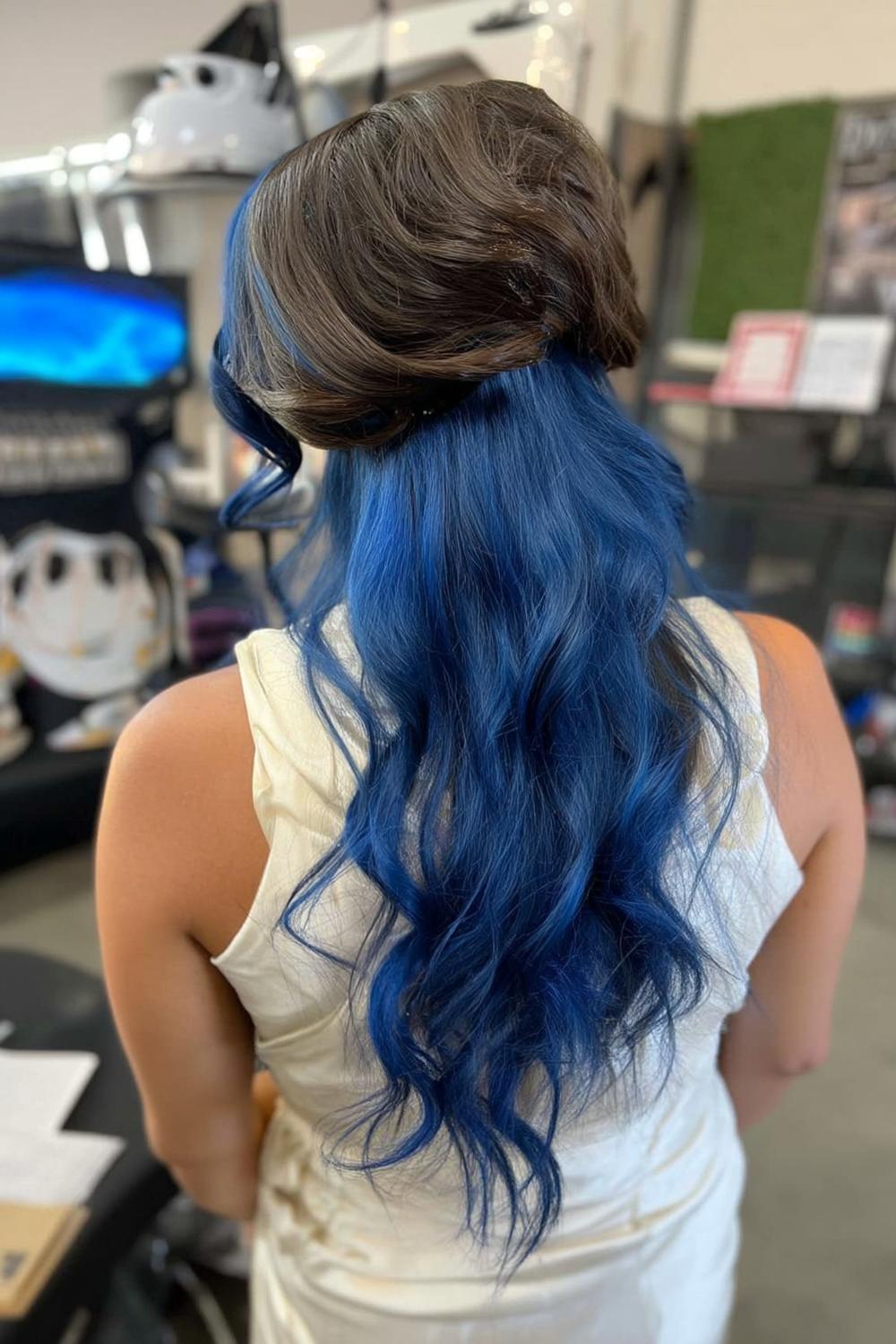 Creative Half-Up Style