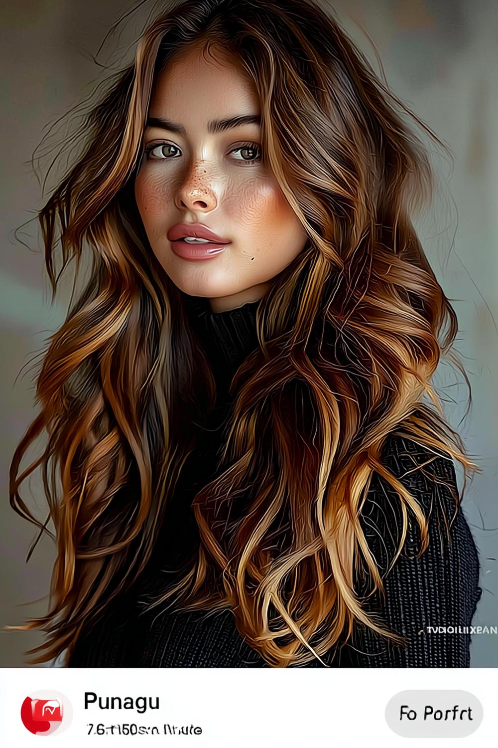 Artistic Chestnut Portrait