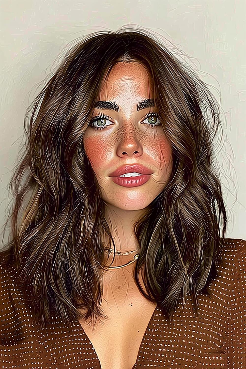 Artistic Portrait Waves