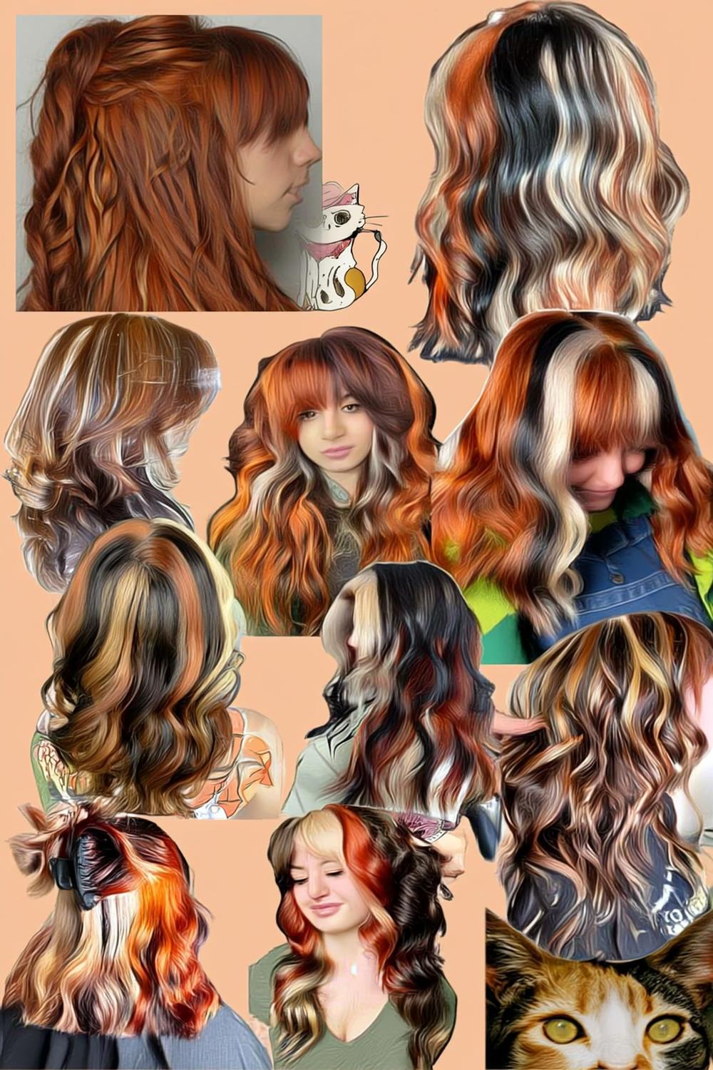 Calico Cat Collage