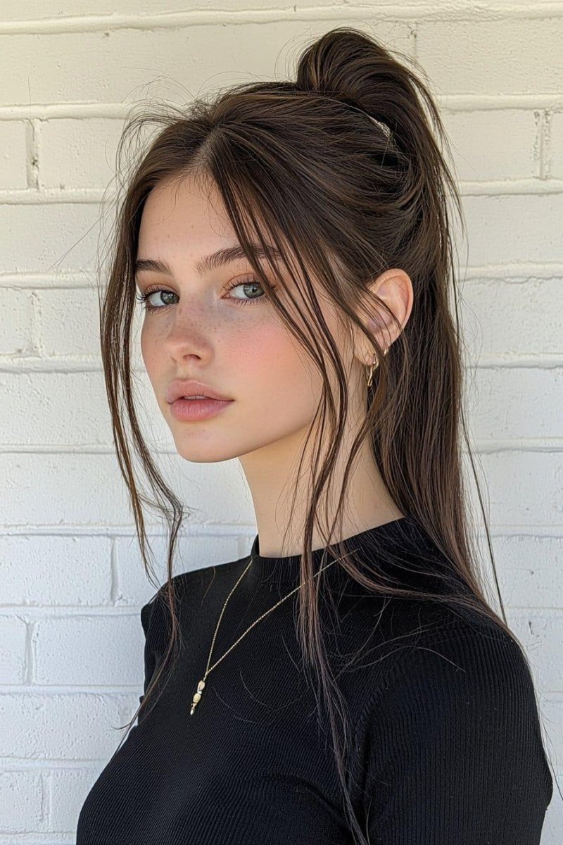 90s Prom Updos With Face Framing Pieces Ideas