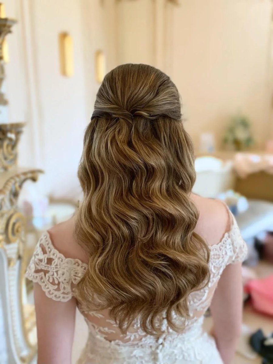 Half Up Half Down Hollywood Waves Guide
