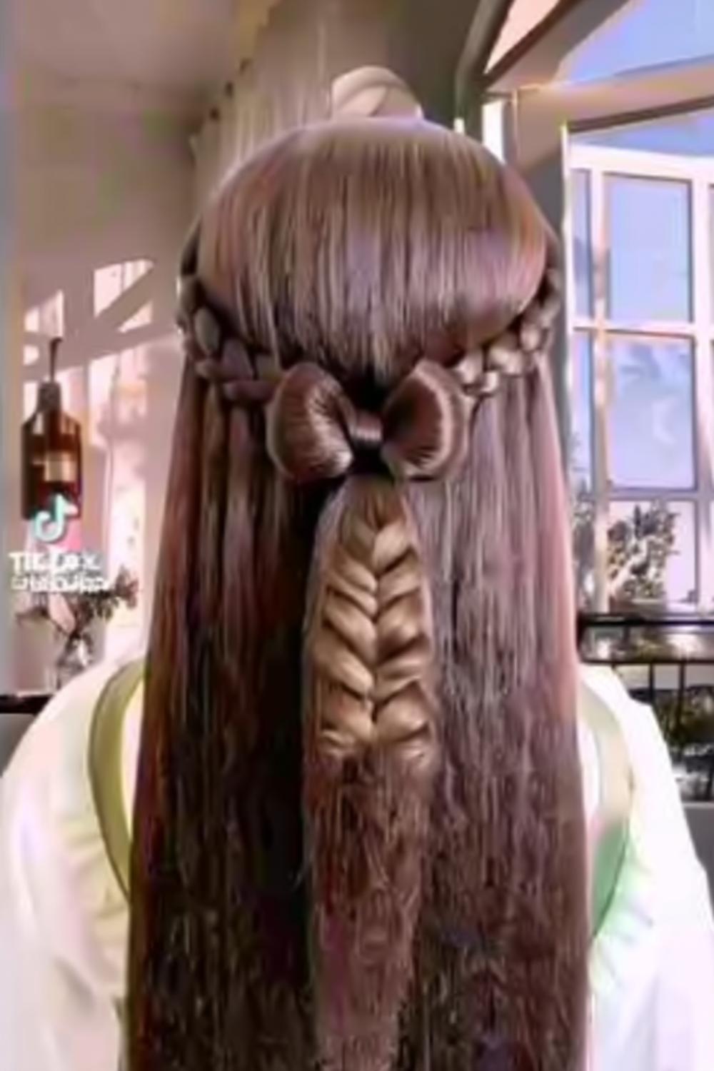 Intricate Bow Braid Artistry