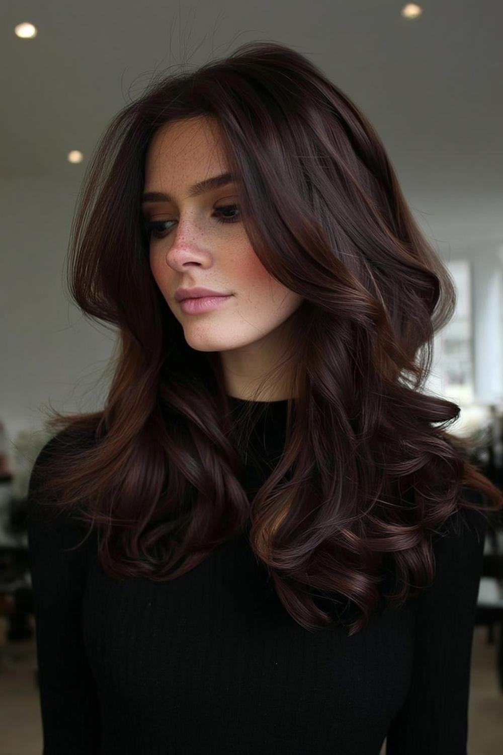 Bouncy Chocolate Curls