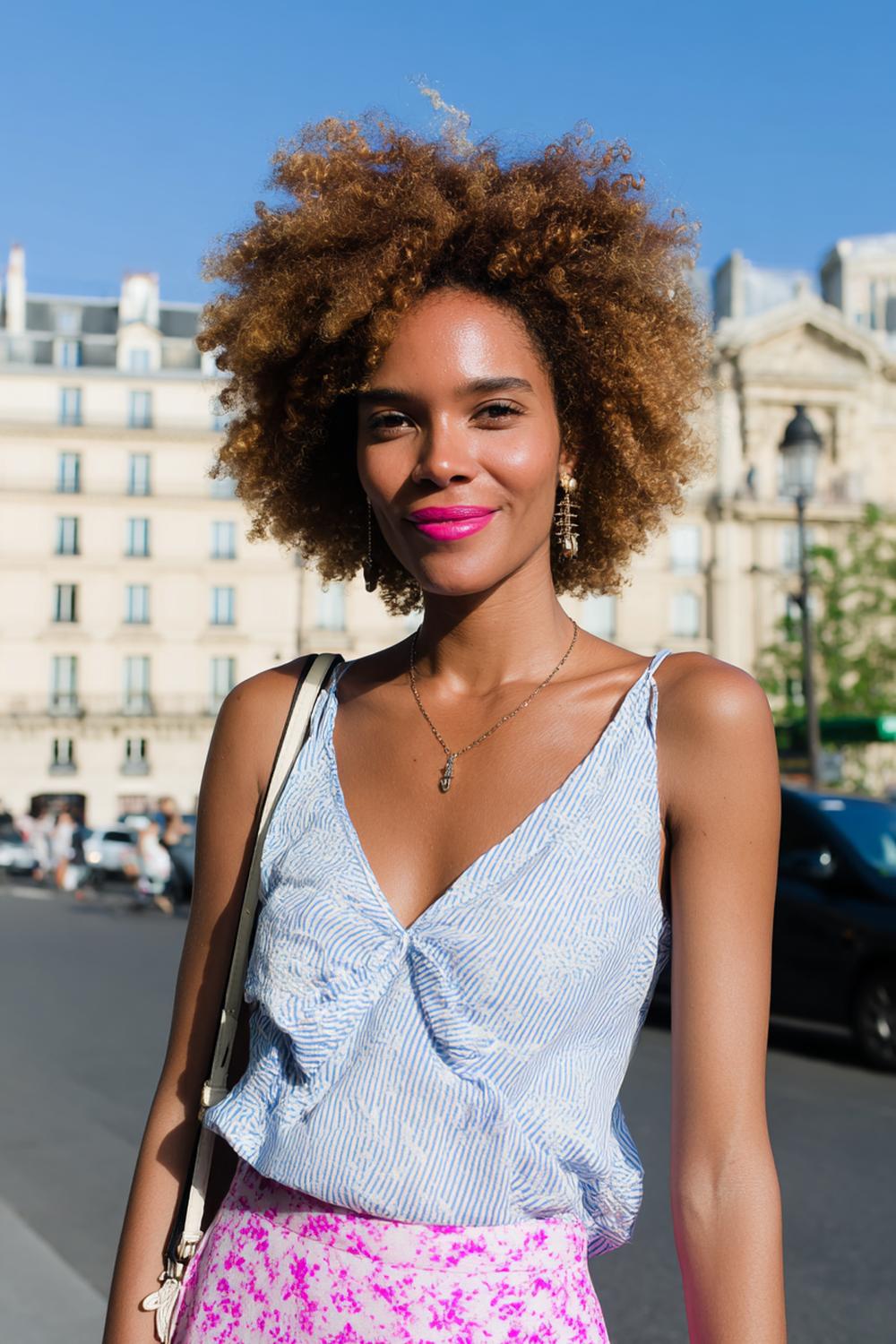 22. Everyday Hairstyles for Women: Twist-Out Curls with Fluffy Volume and Soft Separation