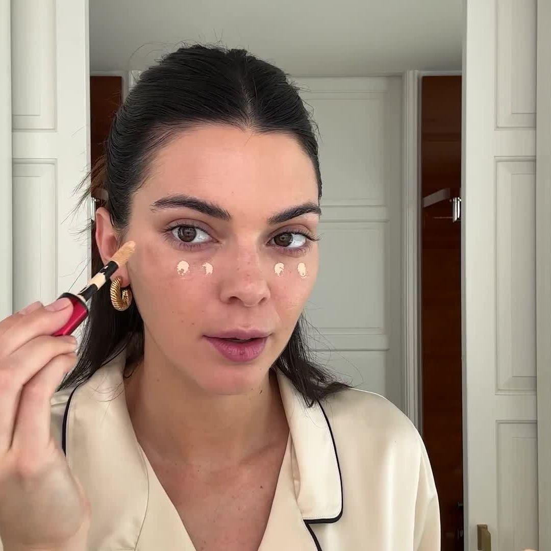Kendall Jenner underpainting makeup technique