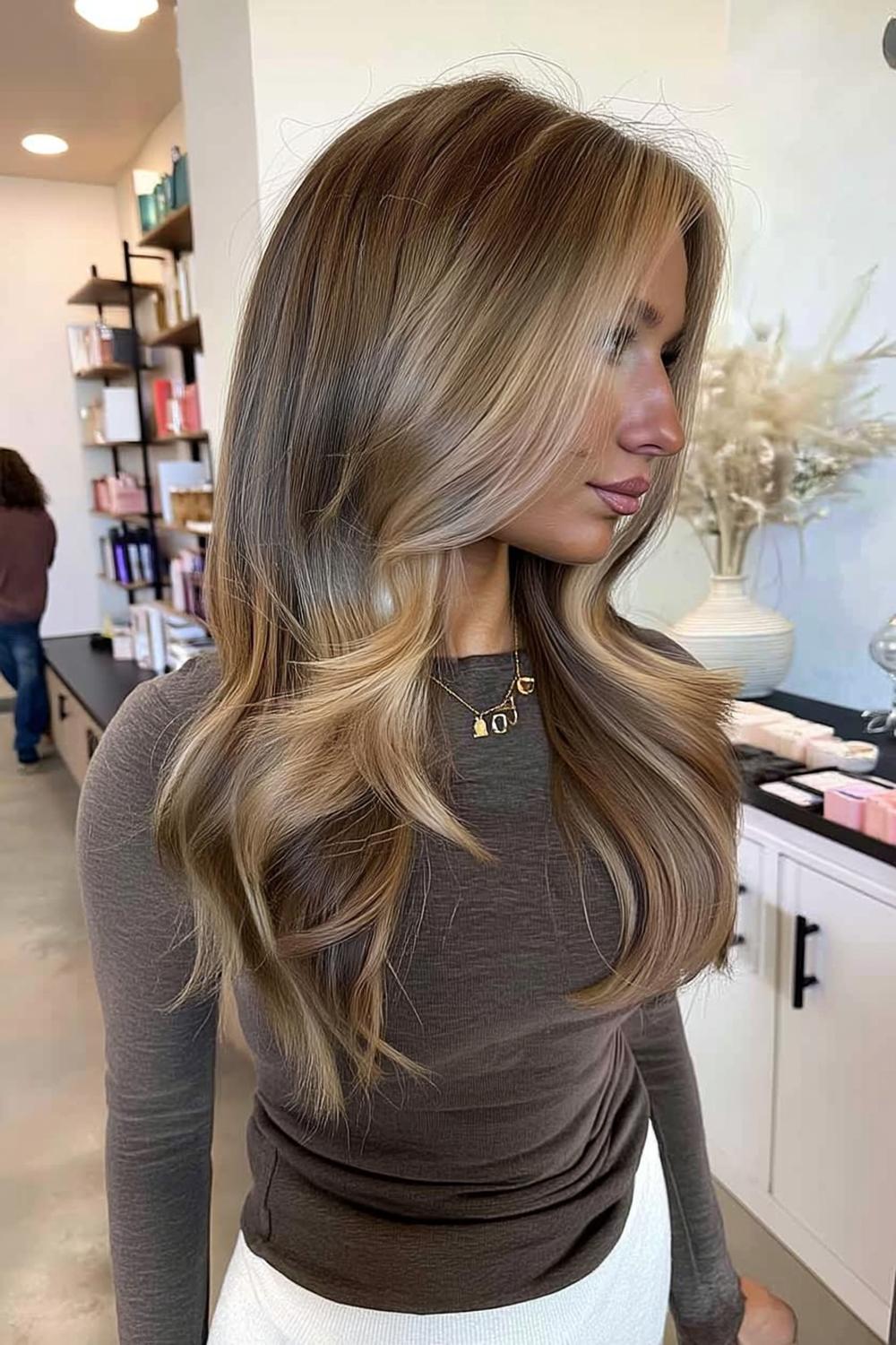 Honey Blonde Layers