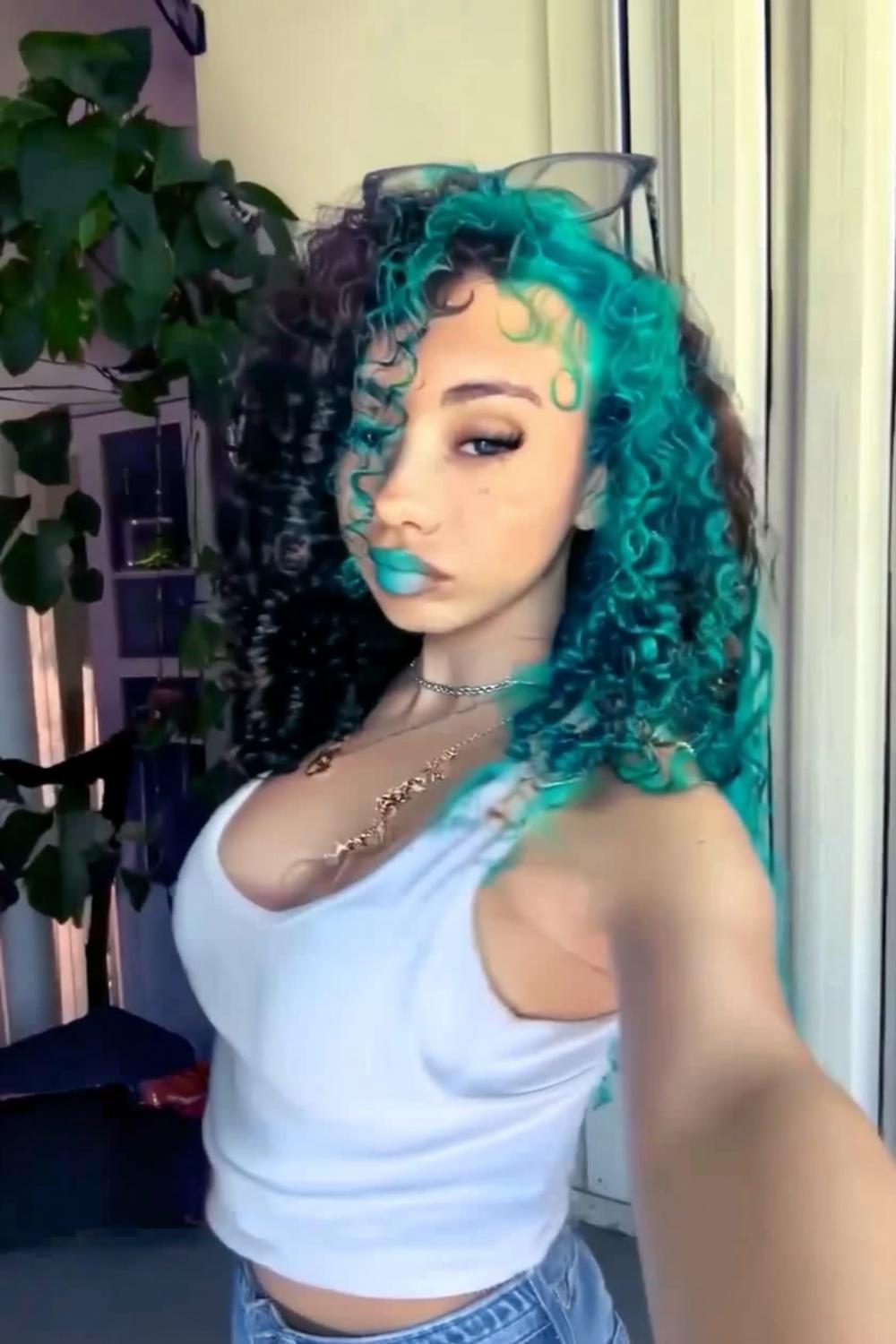 Split Color Curls