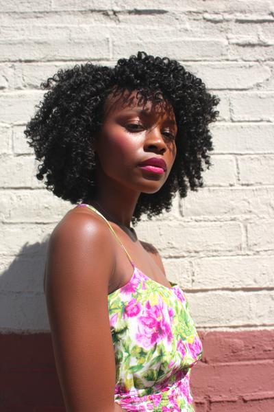 3. Defined Wash-and-Go with Shine Finish for hairstyles for curly hair natural ideas