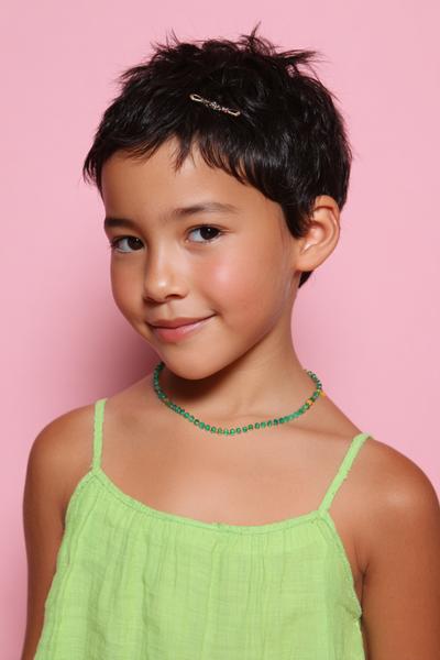 13. Textured Pixie with Side Clip for hairstyles for kids short hair ideas