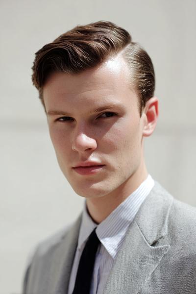10. Classic Ivy League Side Part for hairstyles for men straight hair ideas