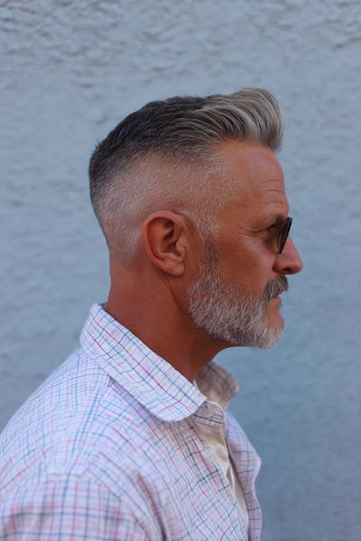 17. Classic Short Back and Sides for hairstyles for men over 50 ideas
