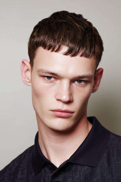 8. French Crop Fringe for hairstyles for men short ideas