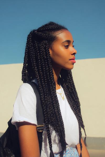 22. Frizz-Control Finishing for hairstyles for school braids black hair ideas