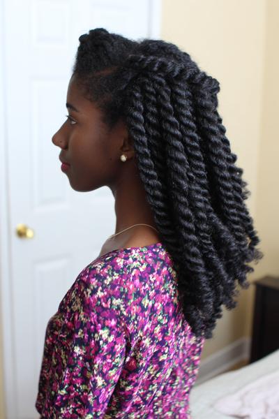 24. Chunky Two-Strand Twist Braids with Moisture Shine for Hairstyles for School Braids Natural for hairstyles for school braids short hair ideas