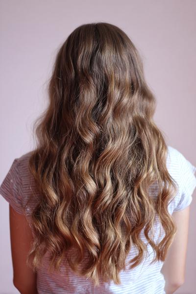 11. No-Heat Overnight Waves for hairstyles for school down easy ideas