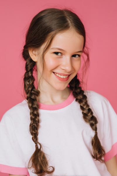 8. Classic Three-Strand Braid Hairstyles for School Easy Braids With a Loose Pancaked Finish