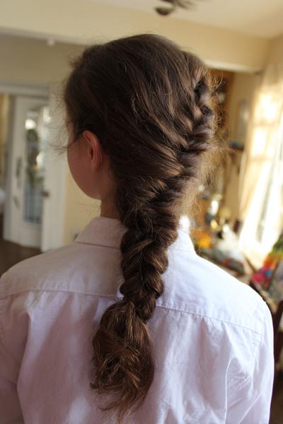 17. Fishtail Side Braid With Loose Face Framing for hairstyles for school kids braids ideas