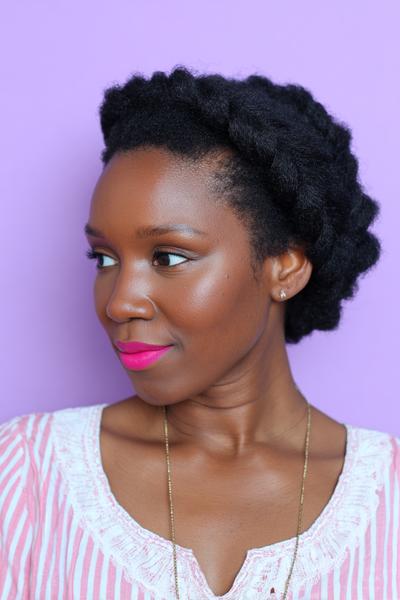 12. Flat Twist Halo with Defined Ends for hairstyles for school short hair 4c ideas