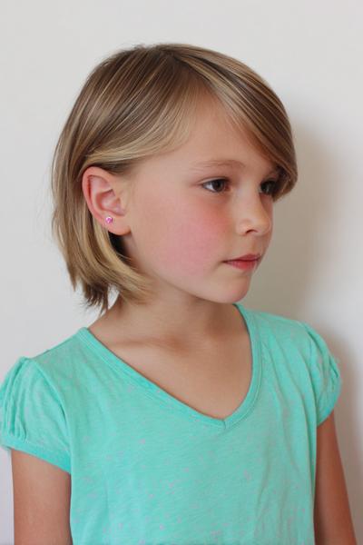 15. Side-Swept Bang Pin Set for hairstyles for school short hair kids ideas