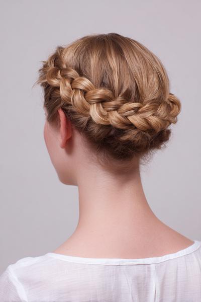 5. Crown-Front Accent Braid for hairstyles for school short hair braids ideas