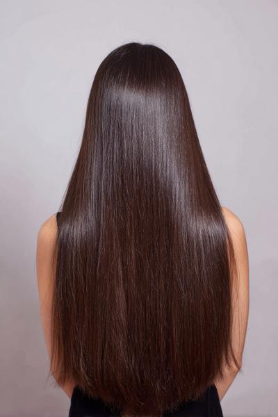 7. Glossy Straight Blowout with Hidden Pin Sides for hairstyles for school straight hair down ideas
