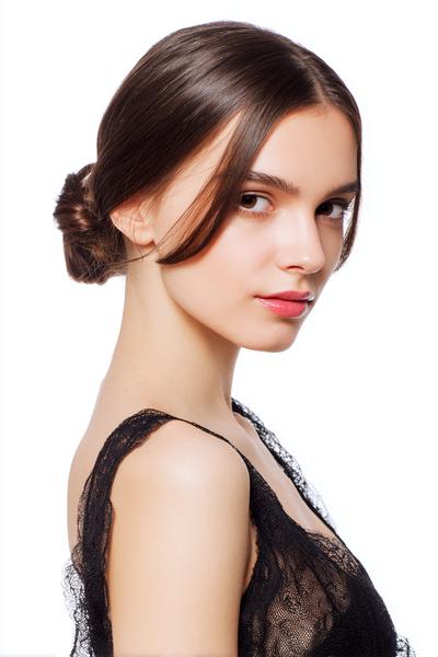 1. Sleek Low Chignon for Hairstyles for School Updos With a Center Part