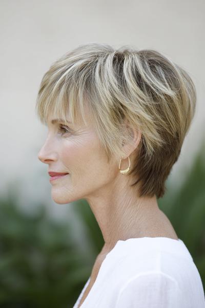 2. Chin-Length Layered Crop with Soft Crown Lift for hairstyles for thin hair fine over 50 ideas