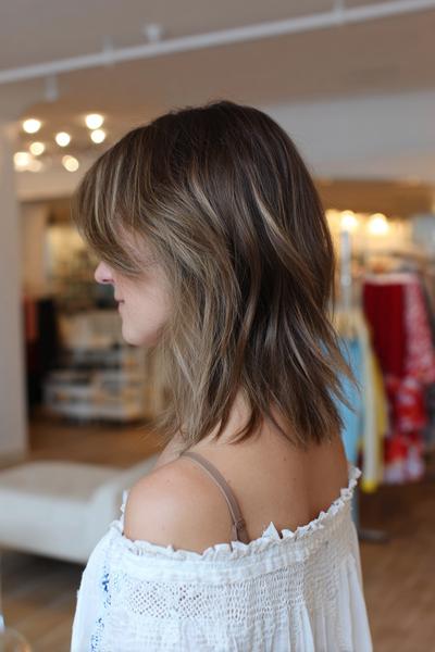 7. Airy Collarbone Lob with Invisible Layers for hairstyles for thin hair fine ideas