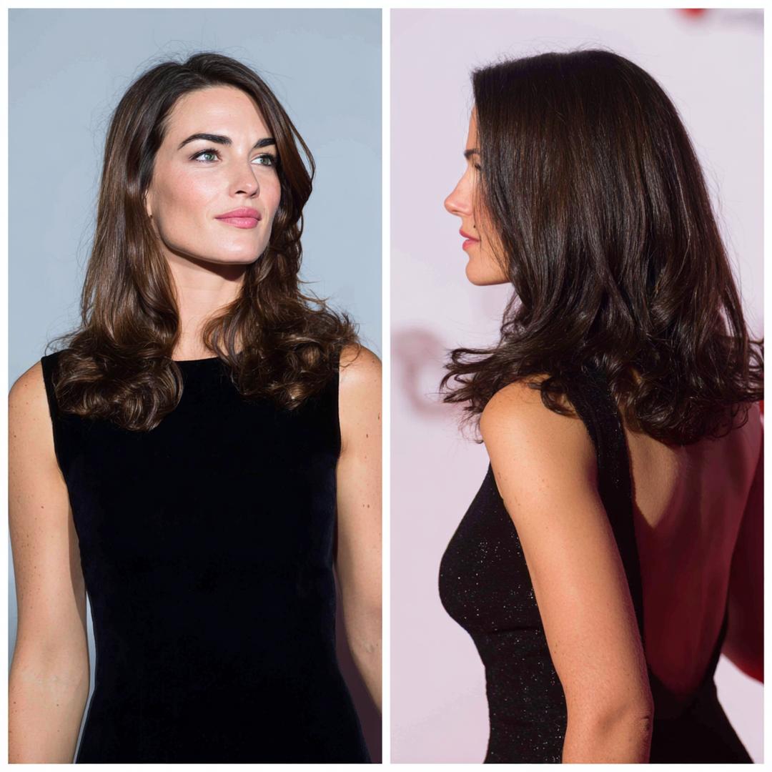 Medium Layered Waves Side Part