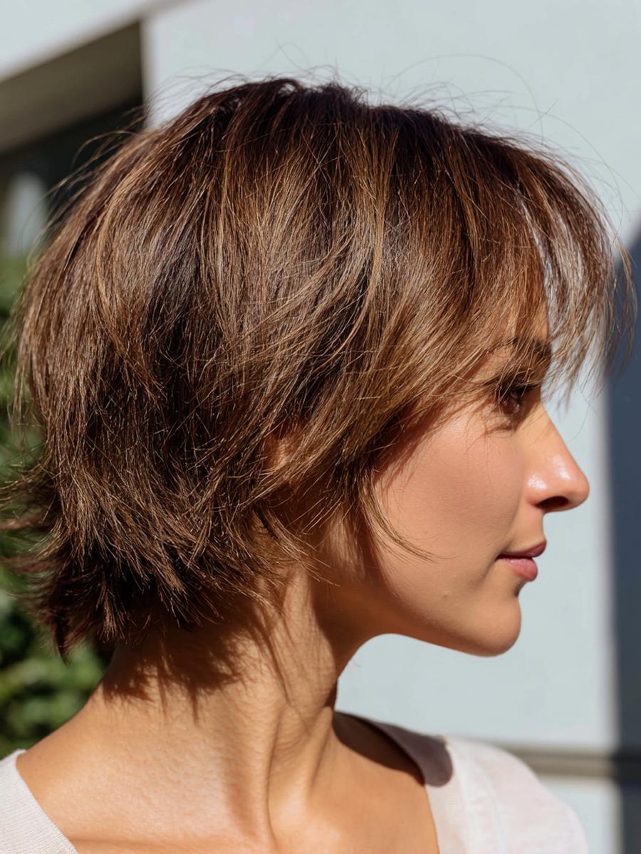 Textured Short Layers With Fringe