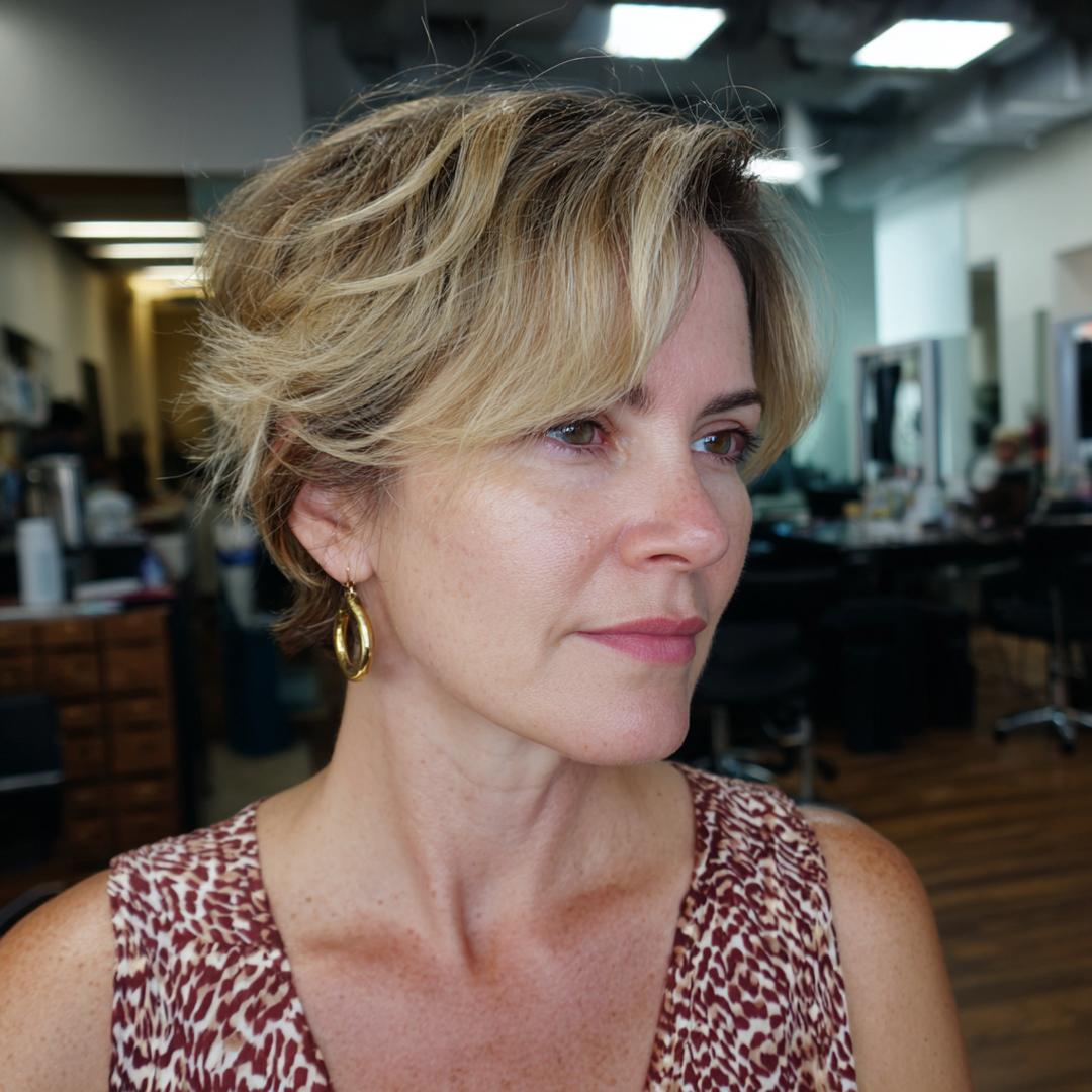 24 Haircuts That Lift A Sagging Jawline And Define Your Face