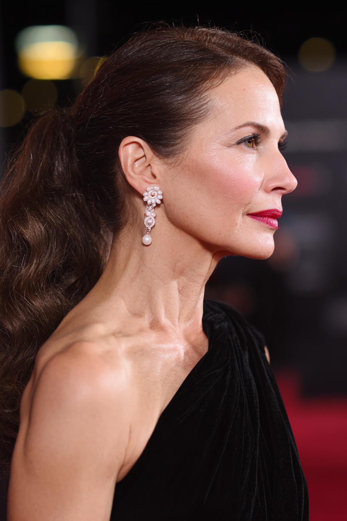 Sleek Brown Ponytail