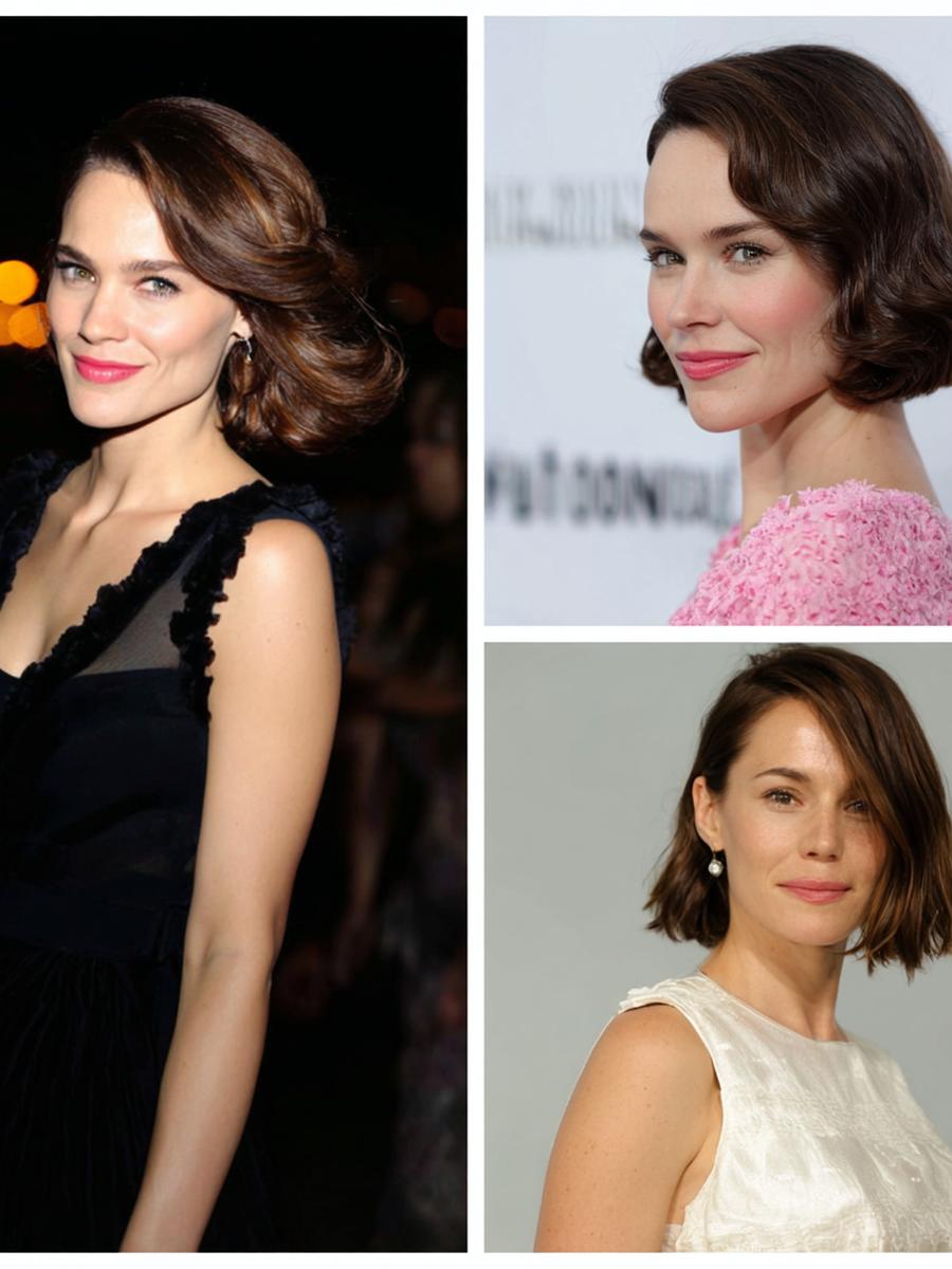Side Part Wavy Bob Styles
