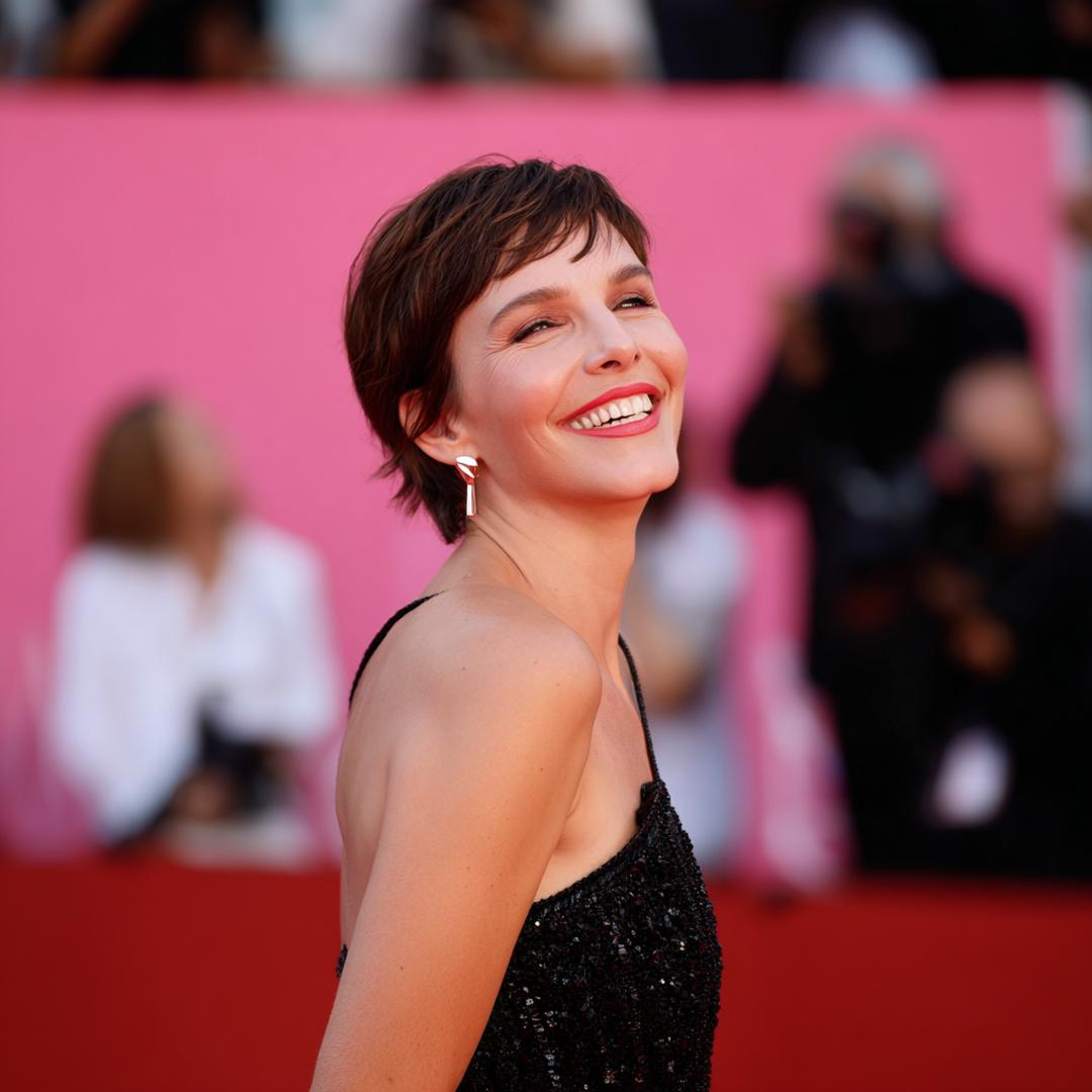 Short Brown Pixie