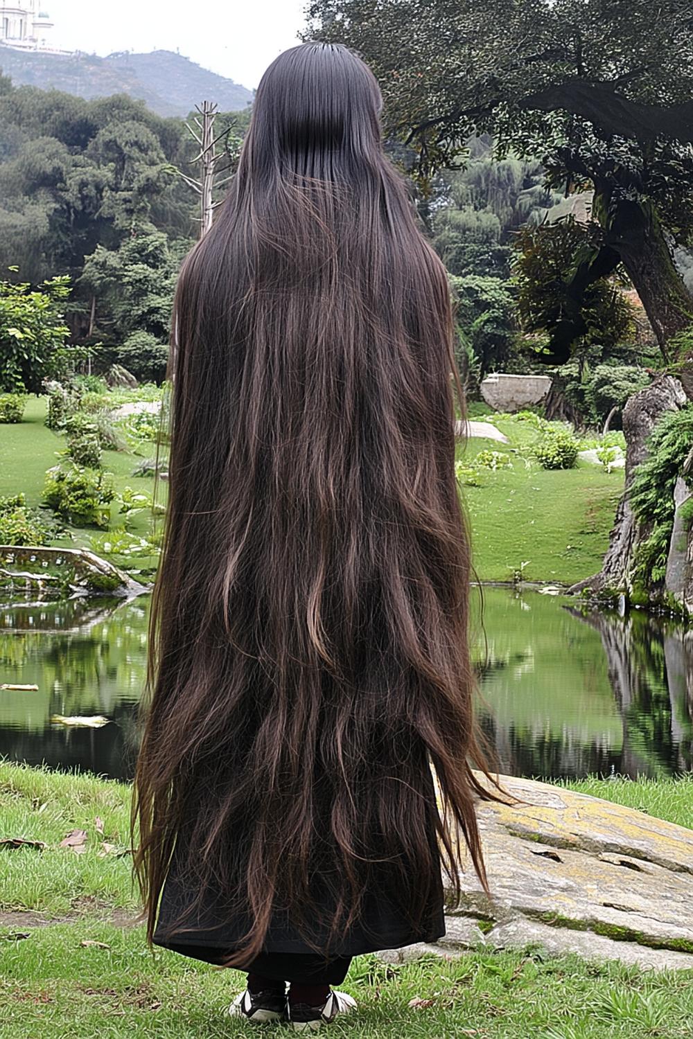 Floor Length Natural Hair