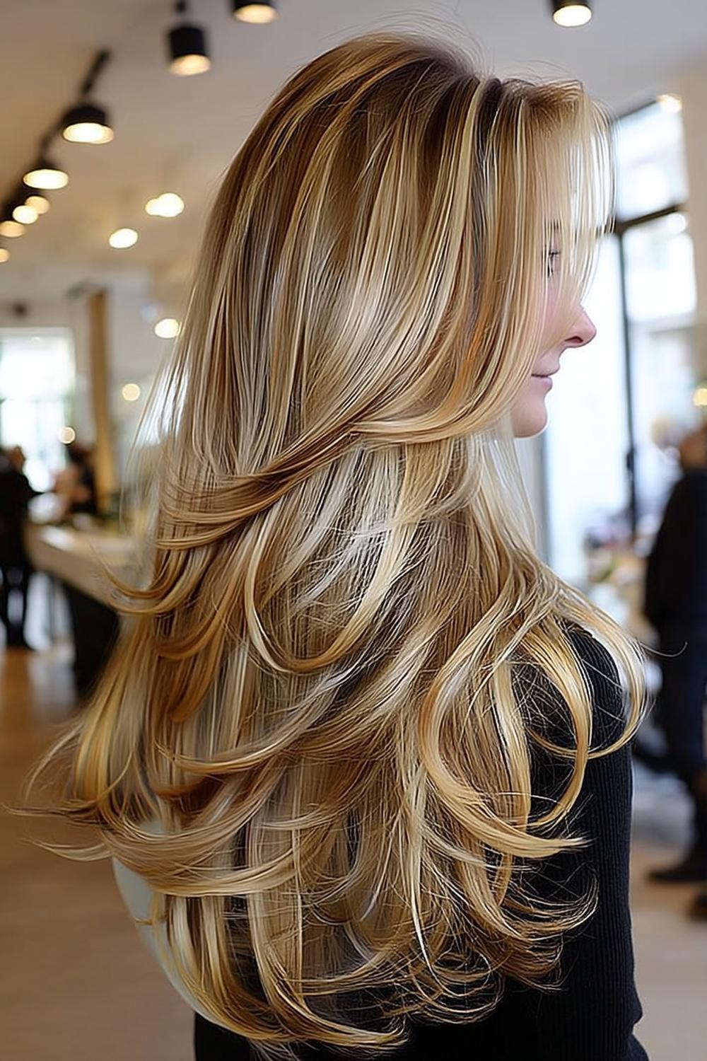 Golden Blonde Layers