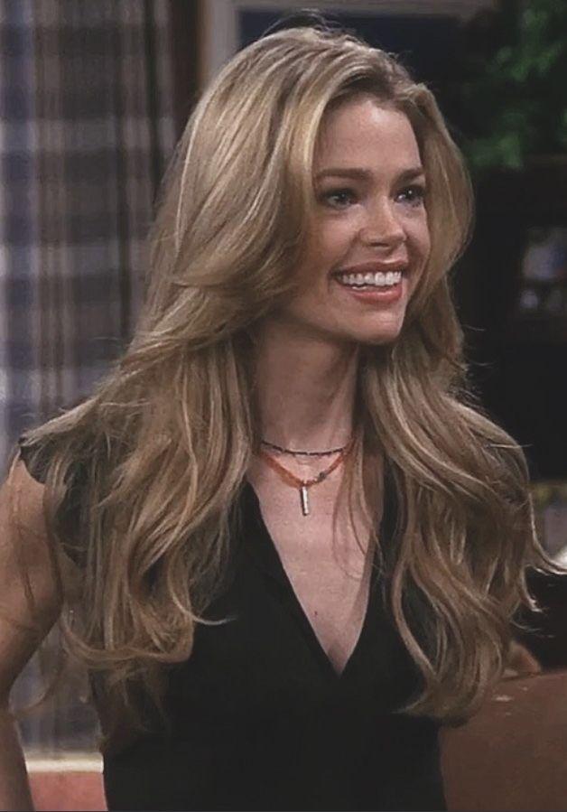 Long layered 90s blowout hairstyle