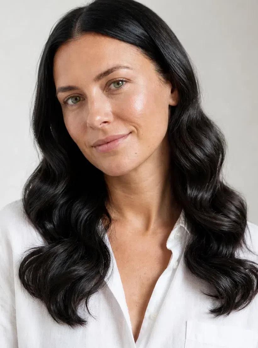 Natural texture Hollywood waves