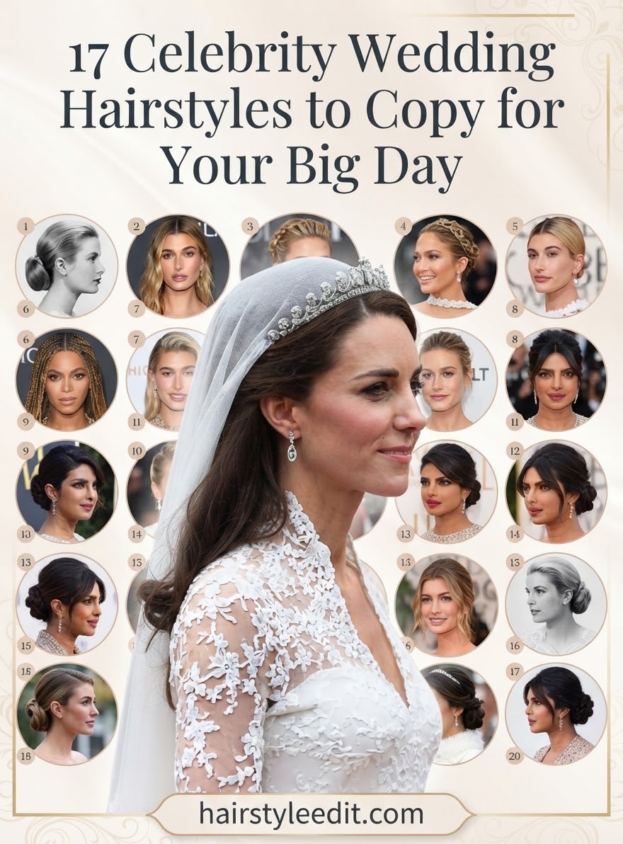 17 Celebrity Wedding Hairstyles to Copy for Your Big Day