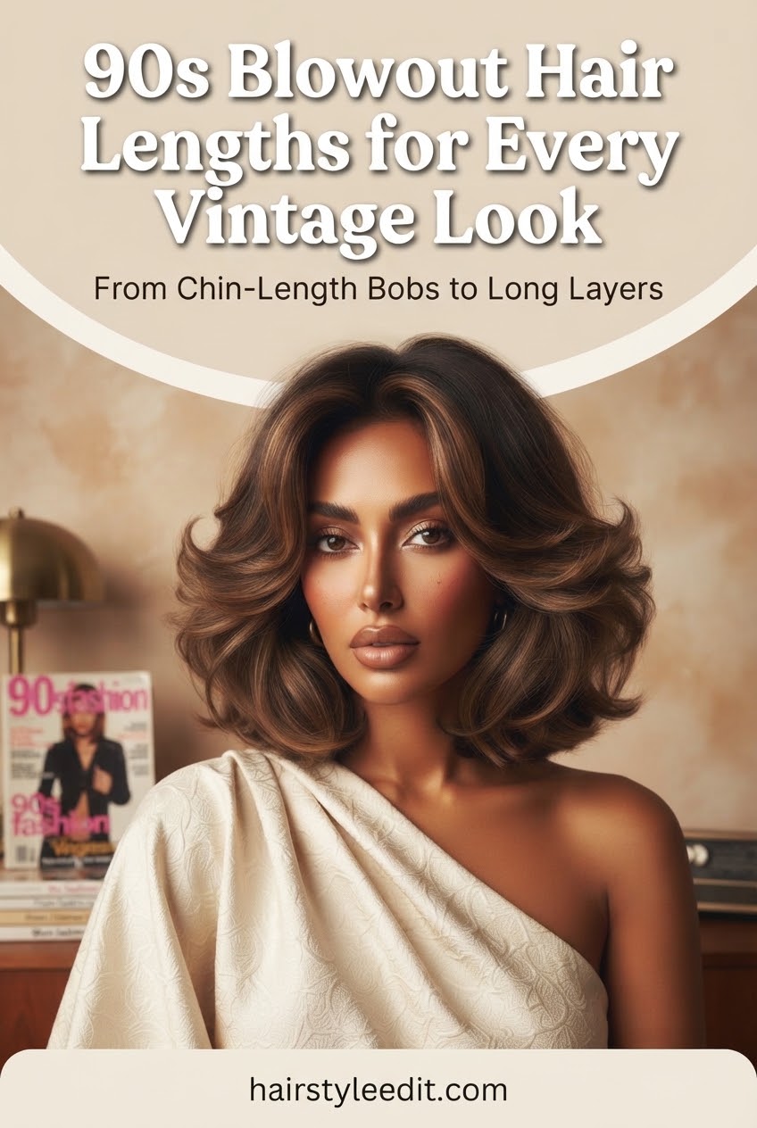 90s Blowout Hair Lengths for Every Vintage Look