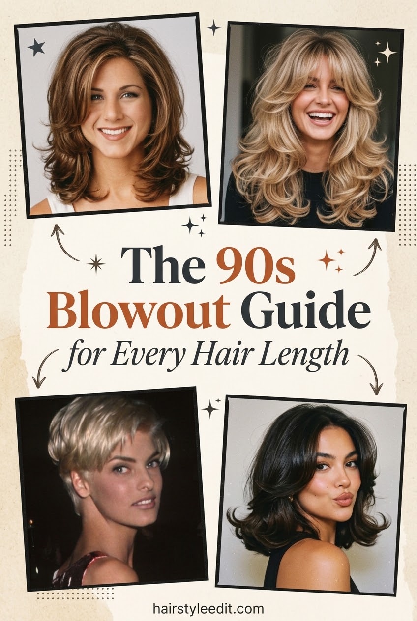 The 90s Blowout Guide for Every Hair Length