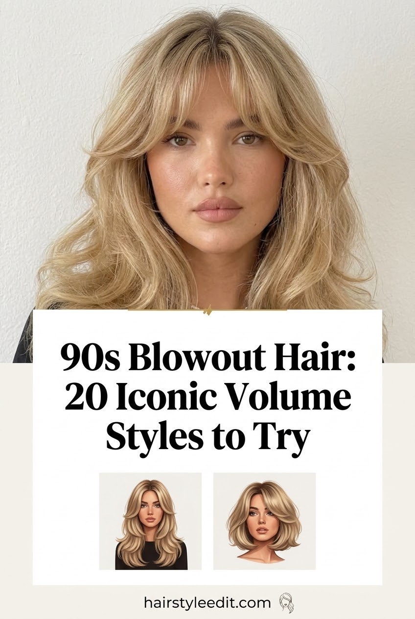 90s Blowout Hair: 20 Iconic Volume Styles to Try