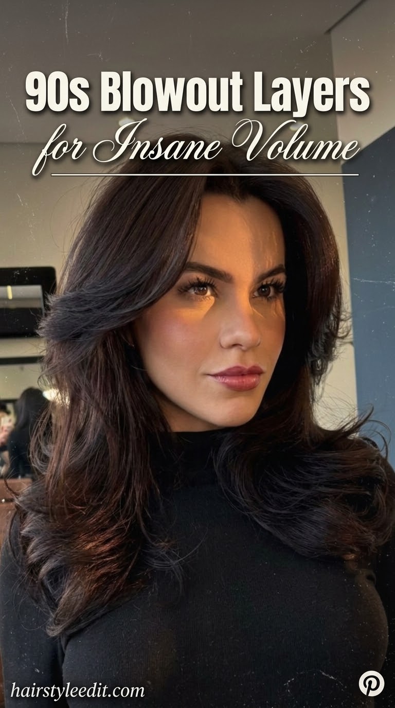 90s Blowout Layers for Insane Volume