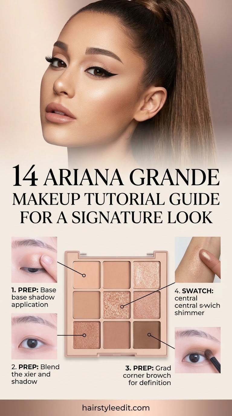 14 Ariana Grande Makeup Tutorial Guide For A Signature Look