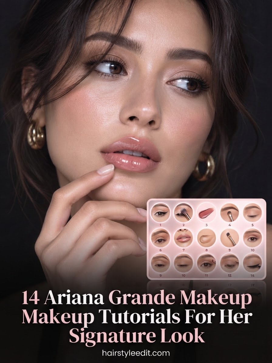 14 Ariana Grande Makeup Tutorials For Her Signature Look