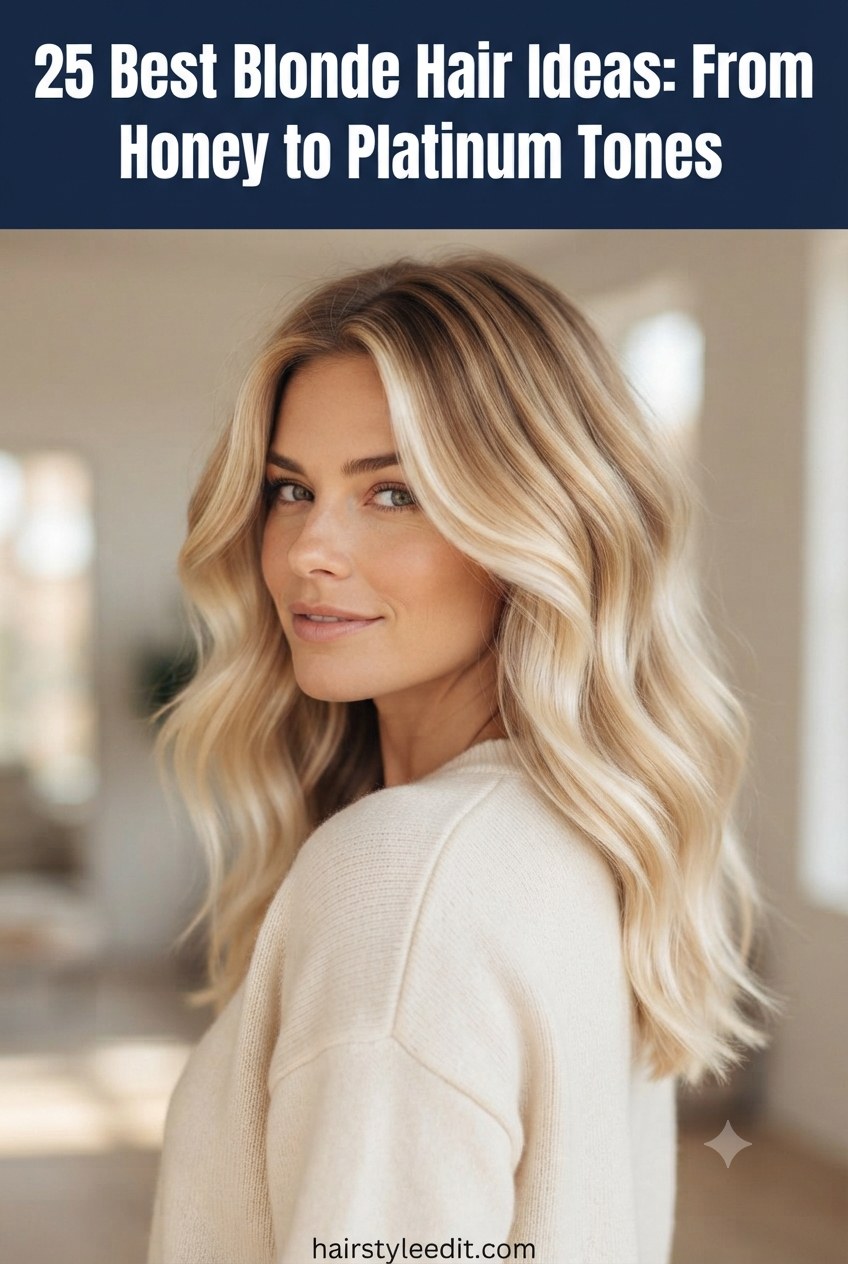 25 Best Blonde Hair Ideas: From Honey to Platinum Tones