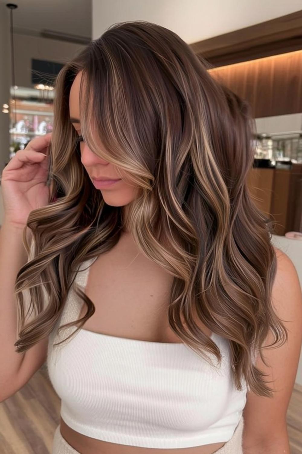 Caramel Ribbon Highlights