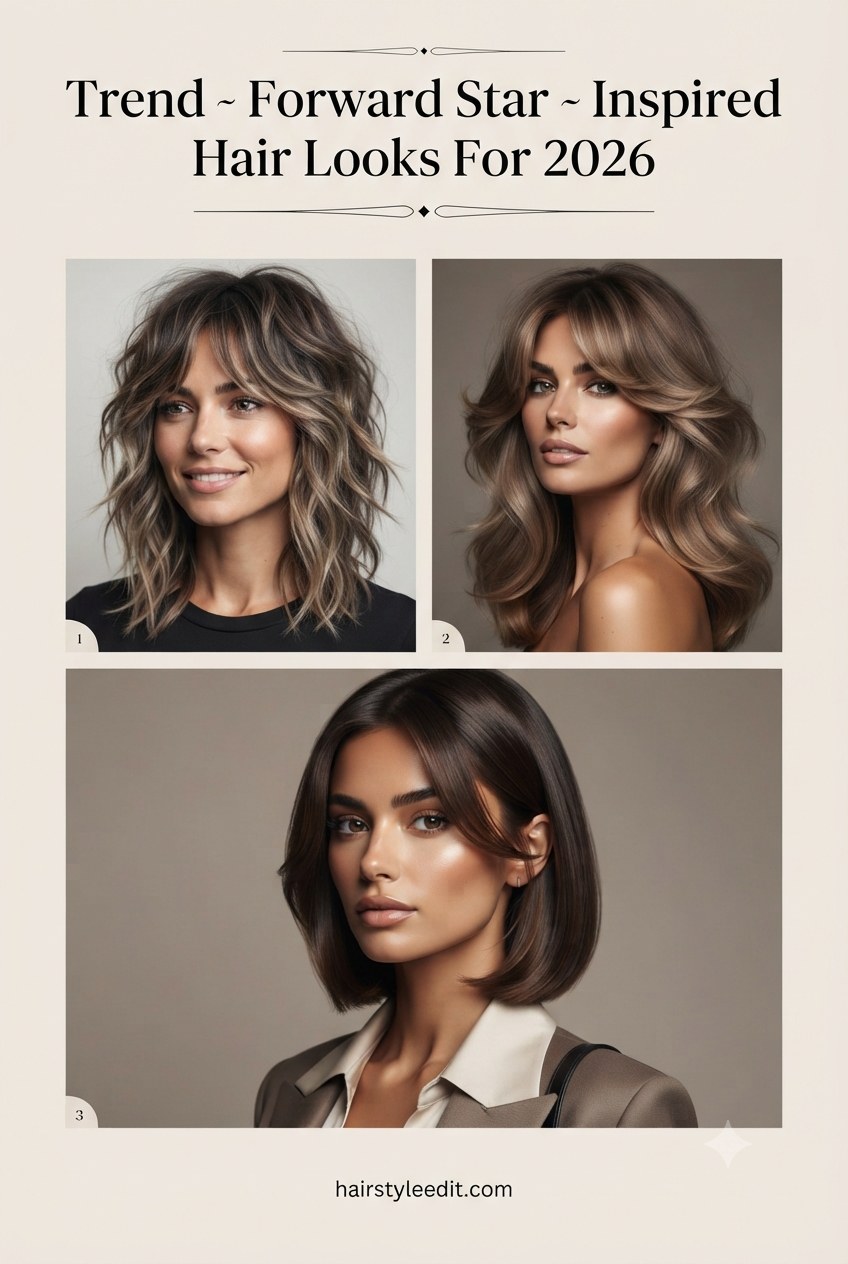 Trend - Forward Star - Inspired Hair Looks For 2026