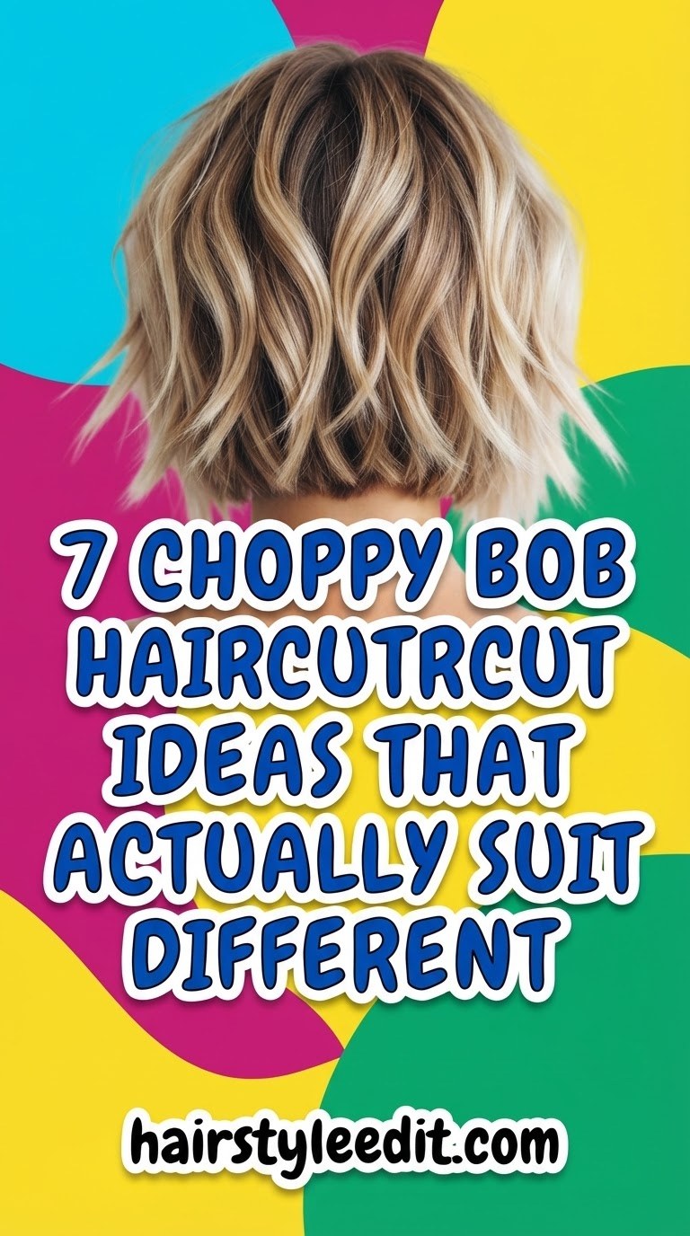 7 Choppy Bob Haircut Ideas That Actually Suit Different